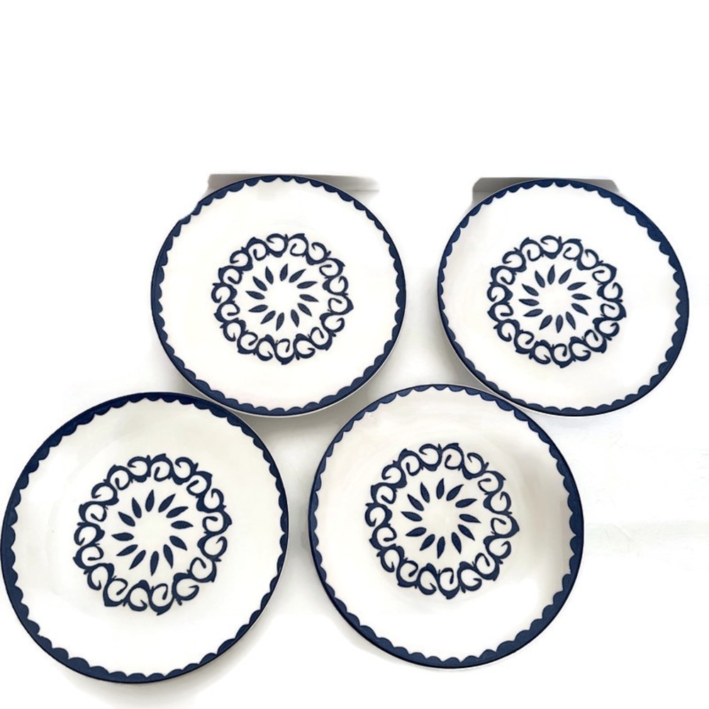 Servappetit 8.5” Cabo Ceramic Dessert Plates - 4 Piece Set